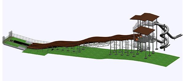 Vlinders Waterglijbaan Foto 2