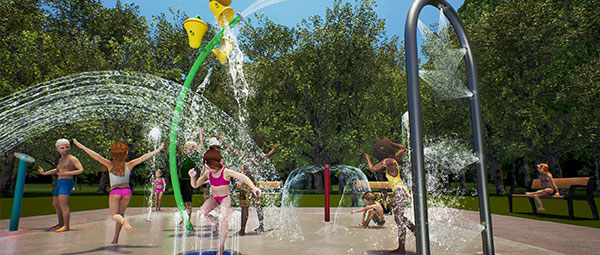 Koningshof Spray Park Watergames