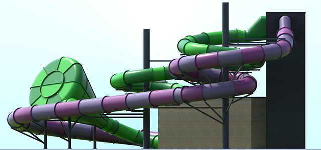 Glijbanen Otterveurdt