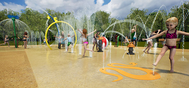 Spray Park Landgoed De Berenkuil Landgoed de Berenkuil