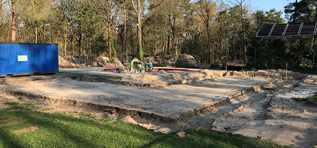 De Berenkuil Bouwplaats Werkzaamheden Landgoed de Berenkuil