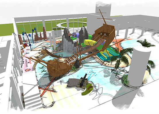 Werkwijze waterattractie op maat