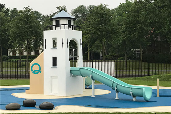 555x370 Watergames & More Rechte Glijbaan 10 typen waterglijbanen