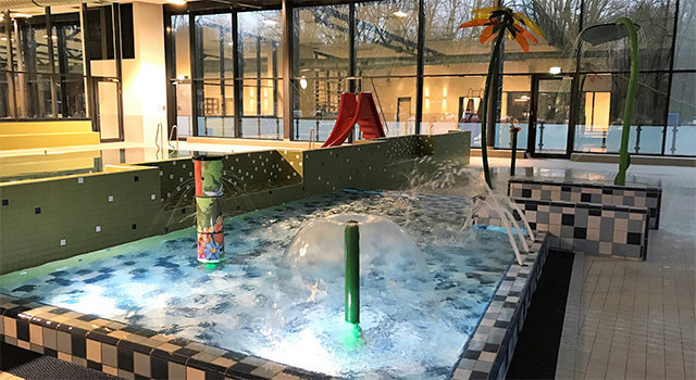 Watergames & More Peuterpadje Spray Park Hallenbad Vogelsang win-win-waterattracties