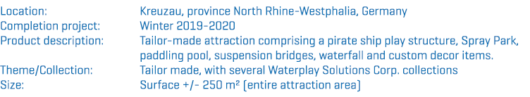 Productinformatie Referentiepagina Spray Park ENG Monte Mare