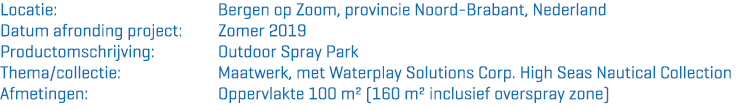 Productinformatie Referentiepagina Spray Park Schelp