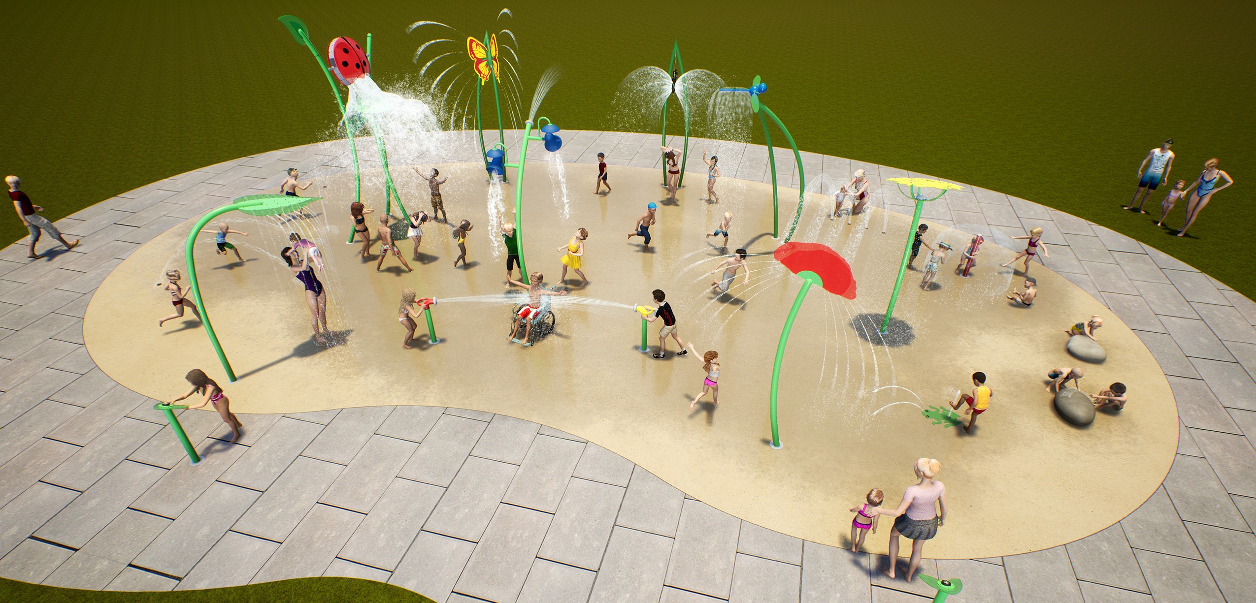 Watergames & More Berhenkof Tropical Zoo Render (2)