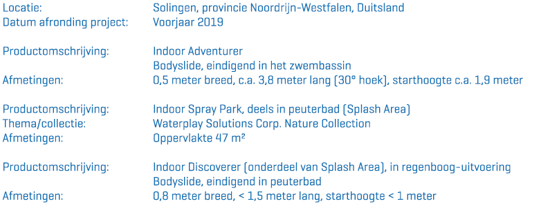 Productinformatie Referentiepagina Solingen