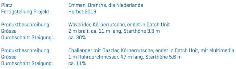 Productinformatie Referentiepagina Waterglijbaan DUI Aquarena Waterglijbaan