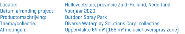 Productinformatie Referentiepagina Spray Park Weergors