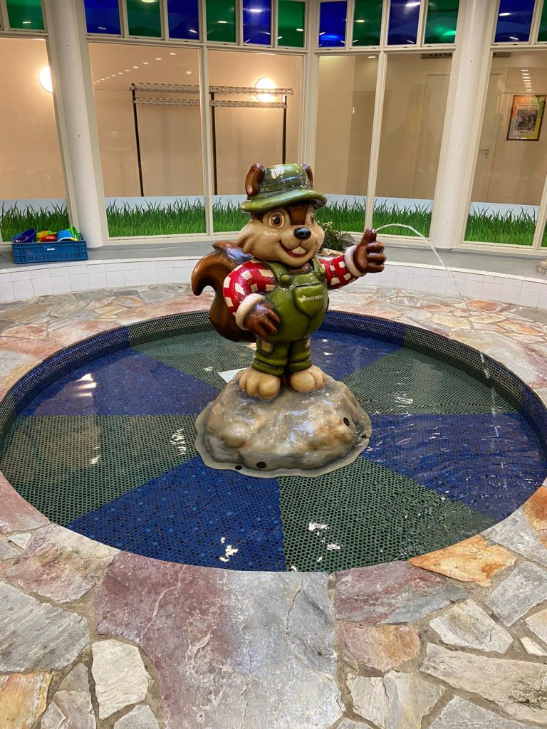 Watergames & More Vakantiepark Dierenbos Maatwerkelement Mascotte