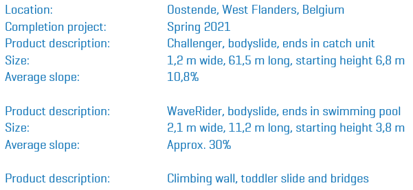 Watergames & More Zwembad Oostende Information EN