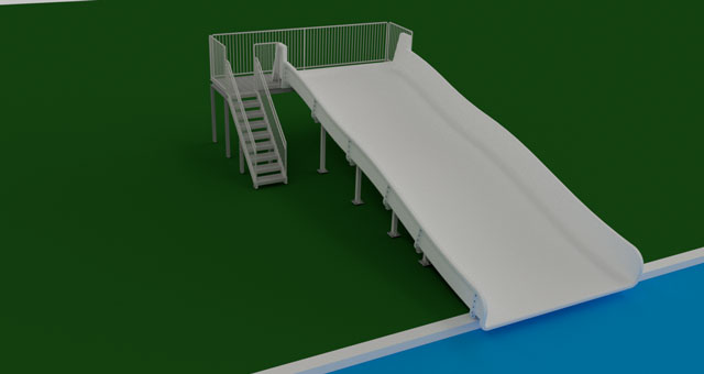 Watergames More Nieuwbouw Zwembad Rijssen Holten Waterglijbaan WaveRider Voorlopig Concept Ontwerp