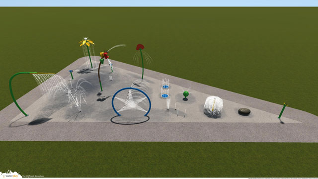 Watergames-More_Verblijfpark-Breebos_Spray-Park_Driehoek_overzicht