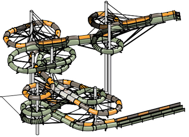 Watergames-More_Tropical-Islands_Waterglijbanen_Double-Racer_ontwerp Watergames More Tropical Islands Waterglijbanen Double Racer Design