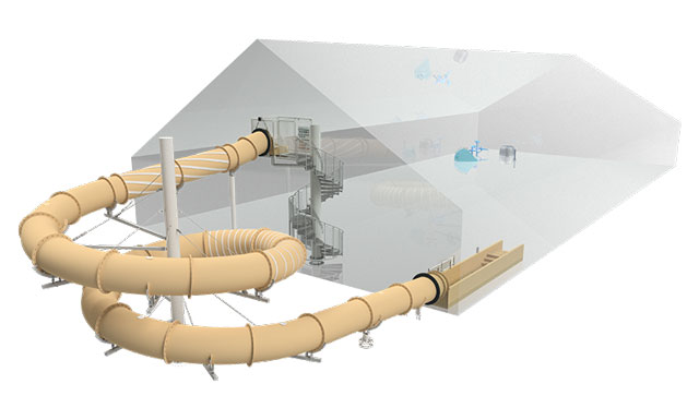 Watergames More Waterglijbaan Maasresidence Thorn