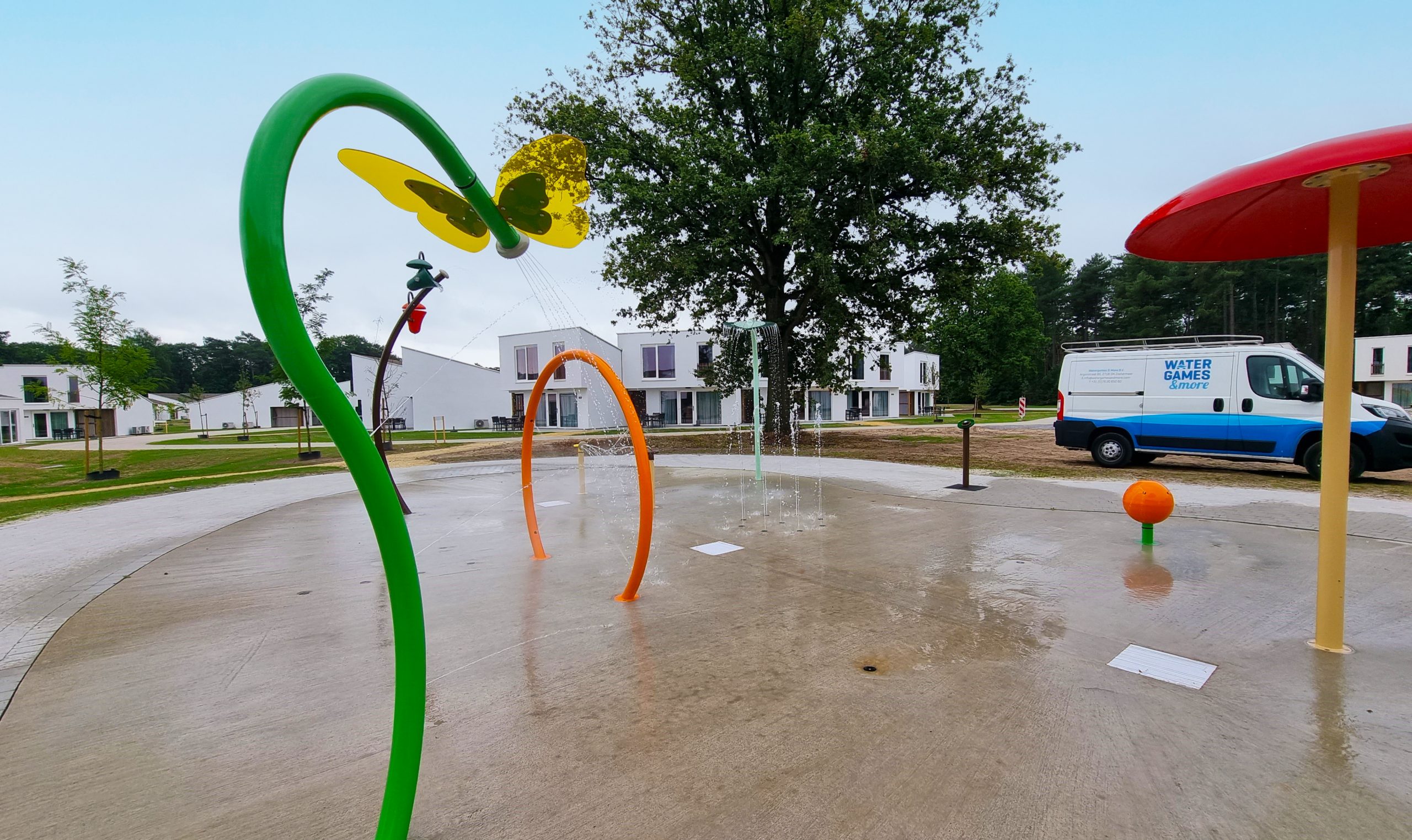 Watergames & More Roompot Vakantiepark Exelshof Spray Park (5)