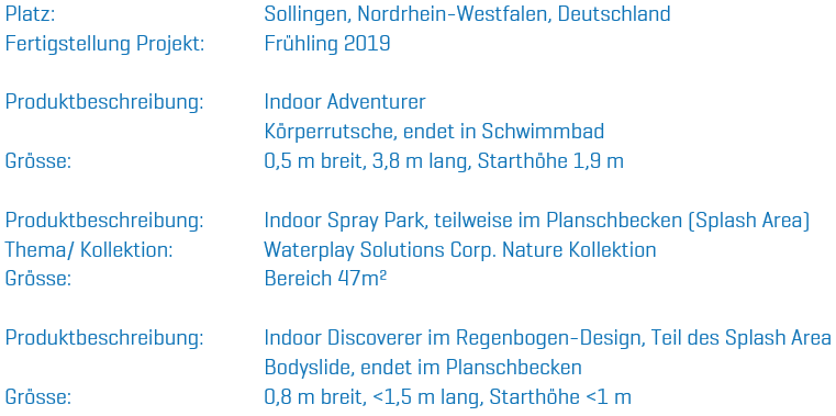 Watergames & More Familienbad Vogelsang Info DU